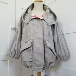 Free People Slouchy Parka style jacket (XS)